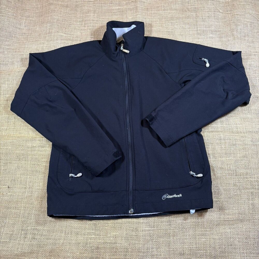 CLOUDVEIL Woman's Inertia Peak Performance Soft Shell Black Jacket Size Small